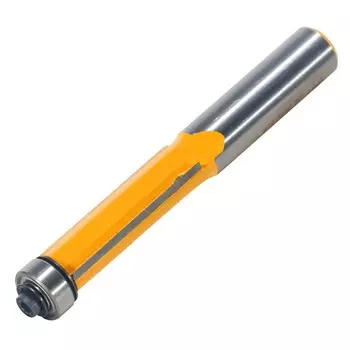 Фреза кромочная ЭНКОР 10653, прямая, по дереву, 3 ножа, d = 12 мм, 12.7 х 38 мм