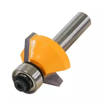 Фреза кромочная ЭНКОР 9234, конусная, по дереву, d = 8 мм, 45°, 25.4 х 11 мм