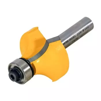 Фреза кромочная ЭНКОР 9243, калевочная, по дереву, d = 8 мм, R = 9.5 мм, 31.8 х 17 мм