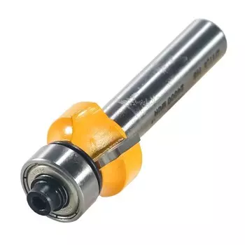 Фреза кромочная ЭНКОР ПРОФ 46231, калевочная, по дереву, d = 8 мм, R = 2.4 мм, 17.5 х 8 мм 1032106