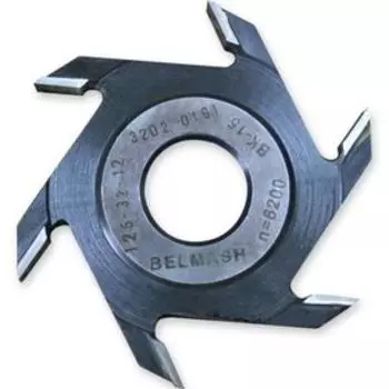 Фреза пазовая, BELMASH 125×32×12 мм
