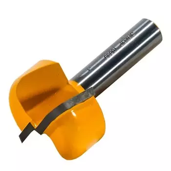 Фреза пазовая ЭНКОР 10635, фасонная, по дереву, d = 8 мм, R = 5 мм, 28.6 х 13 мм