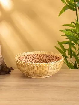 Фруктовница бамбуковая 25 см