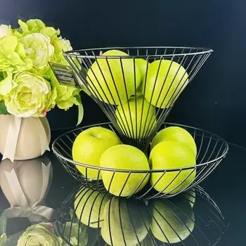 Фруктовница/конфетница двухъярусная Lenardi, 30 см