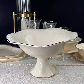 Фруктовница Lenardi «Доминика», на ножке, размер 31х18 см