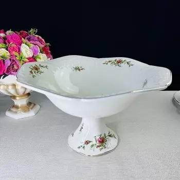 Фруктовница Lenardi «Доминика», на ножке, размер 31х18 см