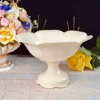 Фруктовница Lenardi «Мираж», на ножке, d=30.5 см