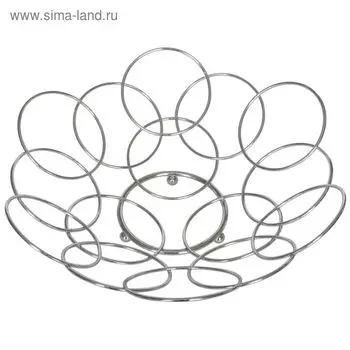 Фруктовница Regent inox Trina, размер 32х11 см