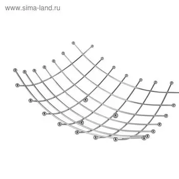 Фруктовница Regent inox Trina, размер 35х35х11 см