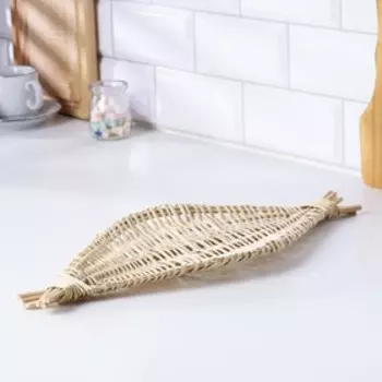 Фруктовница "Листик", 42х18 см