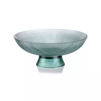 Фруктовница на ножке Delisoga Deli Glass, d=26 см