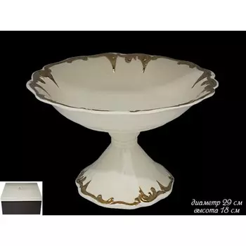 Фруктовница на ножке Lenardi «Амелия», d=29 см