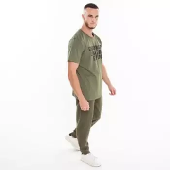 Футболка, цвет хаки, размер 44 (S)