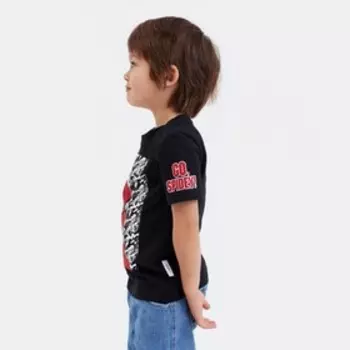 Футболка детская «Человек-Паук» рост 122-128, чёрный