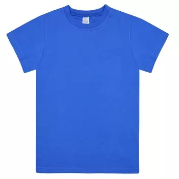 Футболка детская, цвет электрик, рост 128