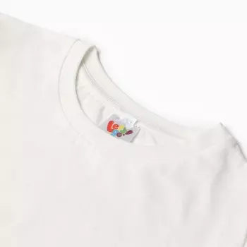 Футболка детская, цвет молочный, рост 146 см