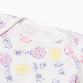 Футболка детская, цвет розовый, рост 80 см