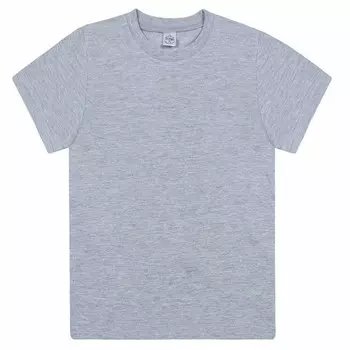 Футболка детская, цвет серый, рост 122 см