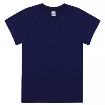 Футболка детская, цвет тёмно-синий, рост 134 см
