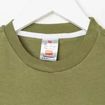 Футболка детская, цвет зелёный, рост 104 см