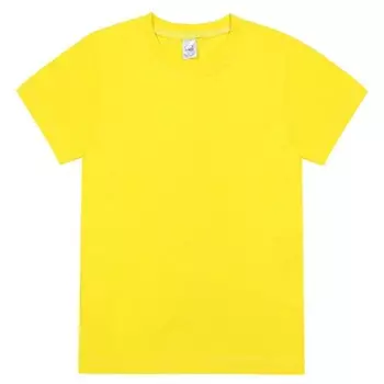 Футболка детская, цвет жёлтый, рост 152 см