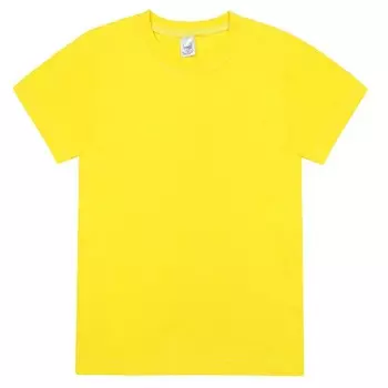 Футболка детская, цвет жёлтый, рост 86 см