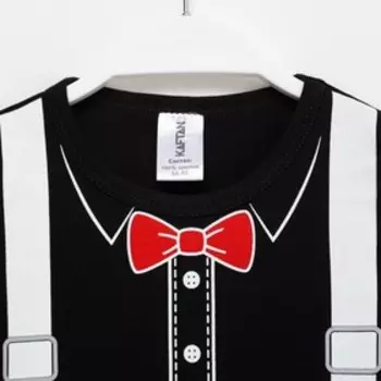 Футболка детская KAFTAN "Подтяжки" рост 122-128