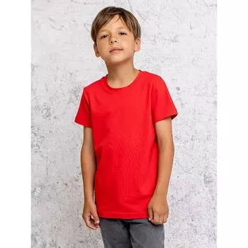 Футболка детская, рост 116 см, цвет красный