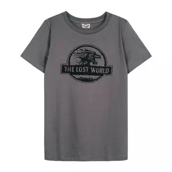 Футболка детская, рост 134 см, цвет серый