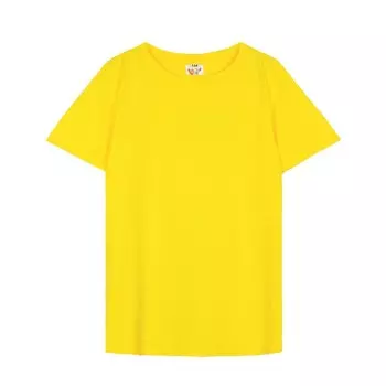 Футболка детская, рост 146 см, цвет жёлтый