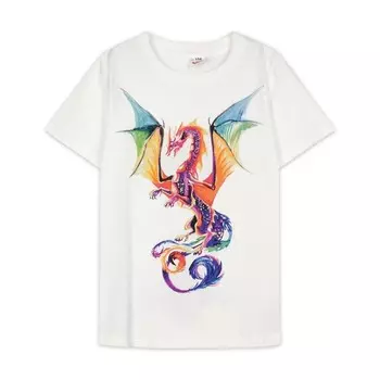 Футболка детская, рост 152 см, цвет молоко