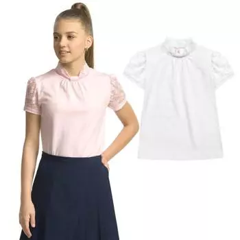 Футболка для девочек, рост 152 см, цвет розовый