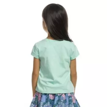 Футболка для девочек, рост 86 см, цвет ментоловый
