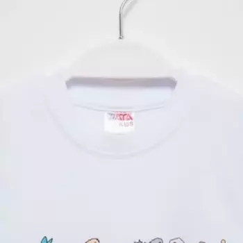 Футболка для девочки, цвет белый/кошечки, рост 92 см