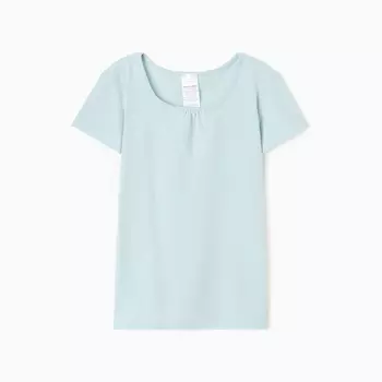 Футболка для девочки, цвет голубой, рост 152 см