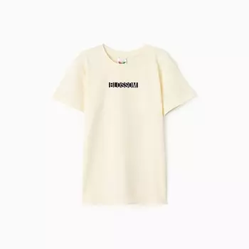 Футболка для девочки цвет молочный, рост 140