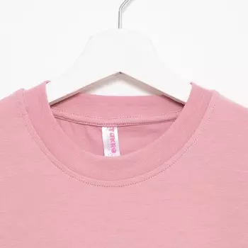 Футболка для девочки, цвет пудровый, рост 146 см
