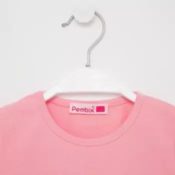 Футболка для девочки, цвет светло-розовый, рост 98
