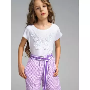 Футболка для девочки PlayToday, рост 146 см