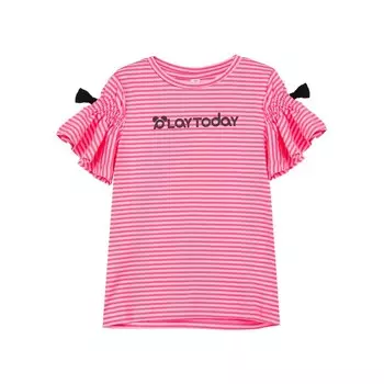 Футболка для девочки PlayToday, рост 98 см