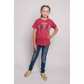 Футболка для девочки, рост 134 см