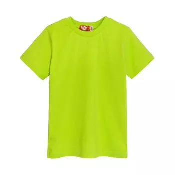 Футболка для девочки, рост 140 см, цвет салатовый