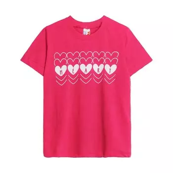 Футболка для девочки, рост 158 см, цвет пурпурный