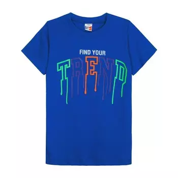 Футболка для девочки, рост 158 см, цвет синий