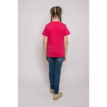 Футболка для девочки, рост 164 см, цвет пурпурный