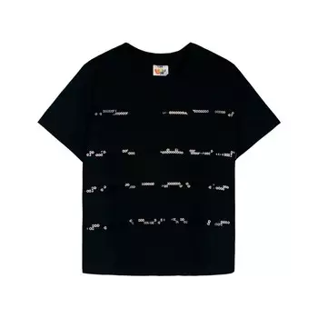 Футболка для девочки, рост 164 см, цвет чёрный