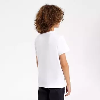 Футболка для мальчика, цвет белый, рост 122 см