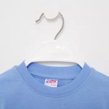 Футболка для мальчика, цвет голубой/тигренок, рост 92 см