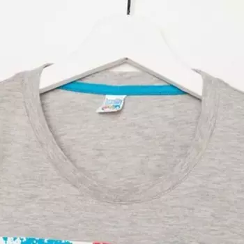 Футболка для мальчика, цвет меланж, рост 146