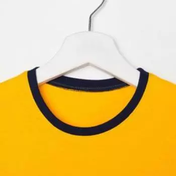 Футболка для мальчика, цвет жёлтый, рост 98 см